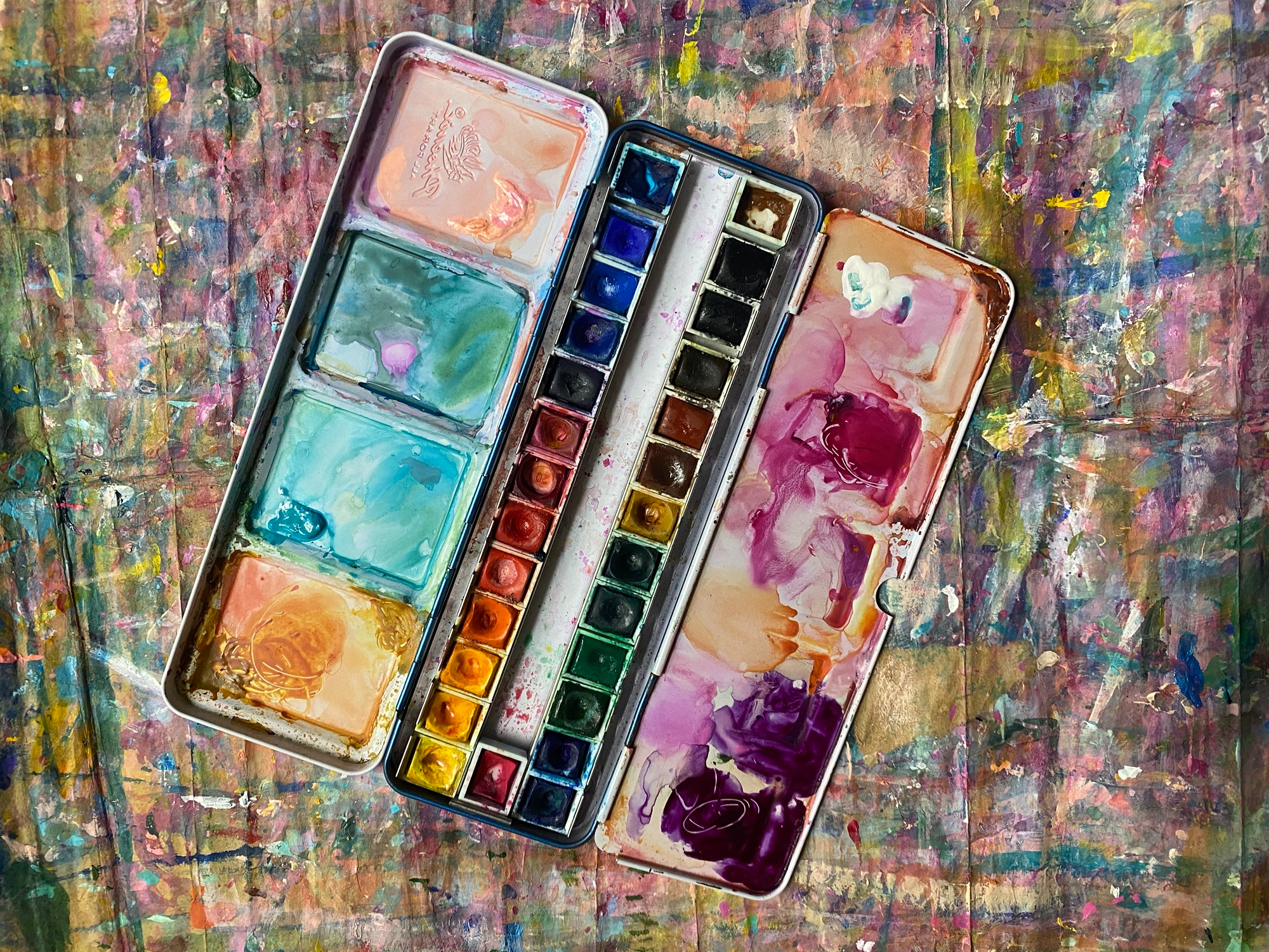 phoenix watercolor palette