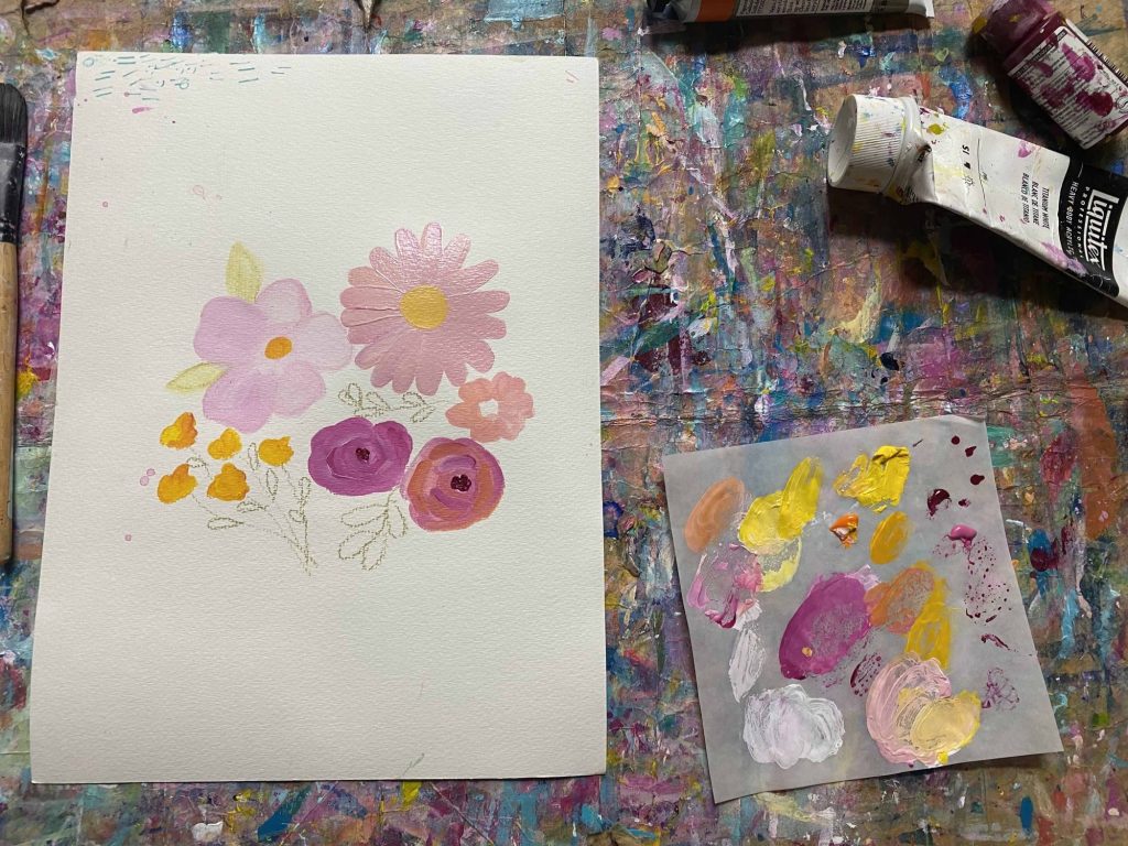 You Bloom Abstract Flowers Coloring&nbsp;Book