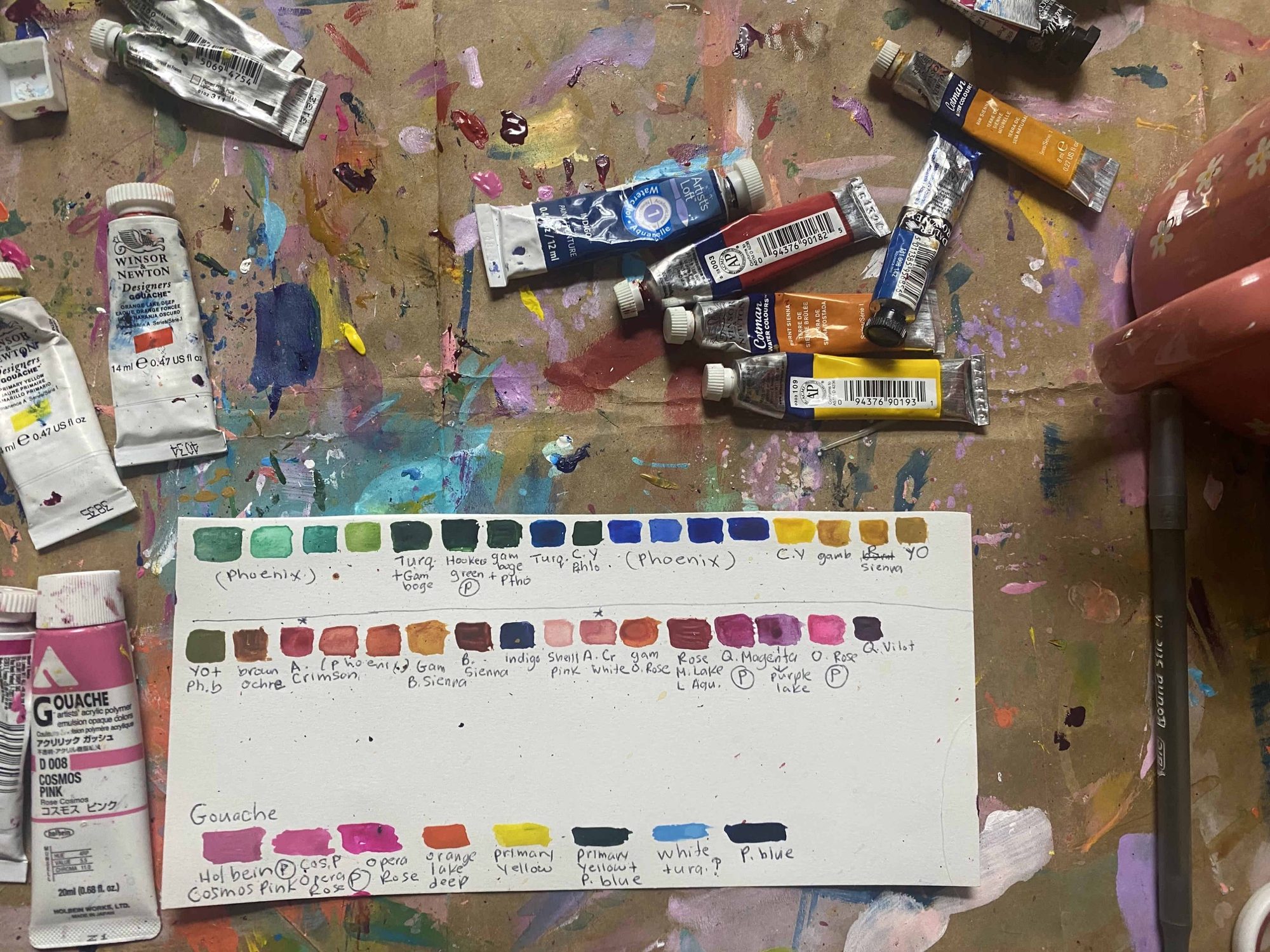 Moving Into a Bigger Watercolor Palette