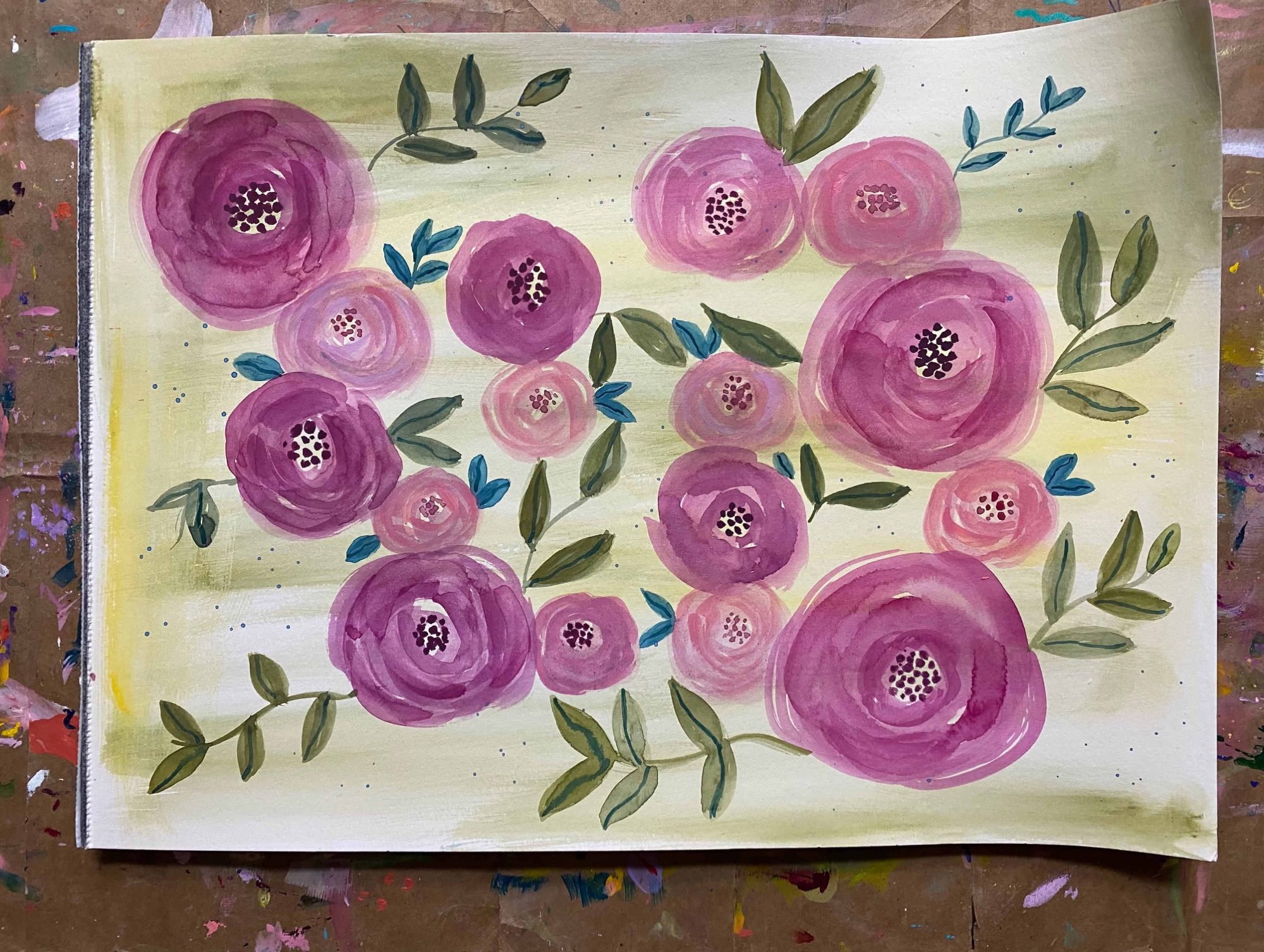 Exploring Watercolor Doodles for Beginners