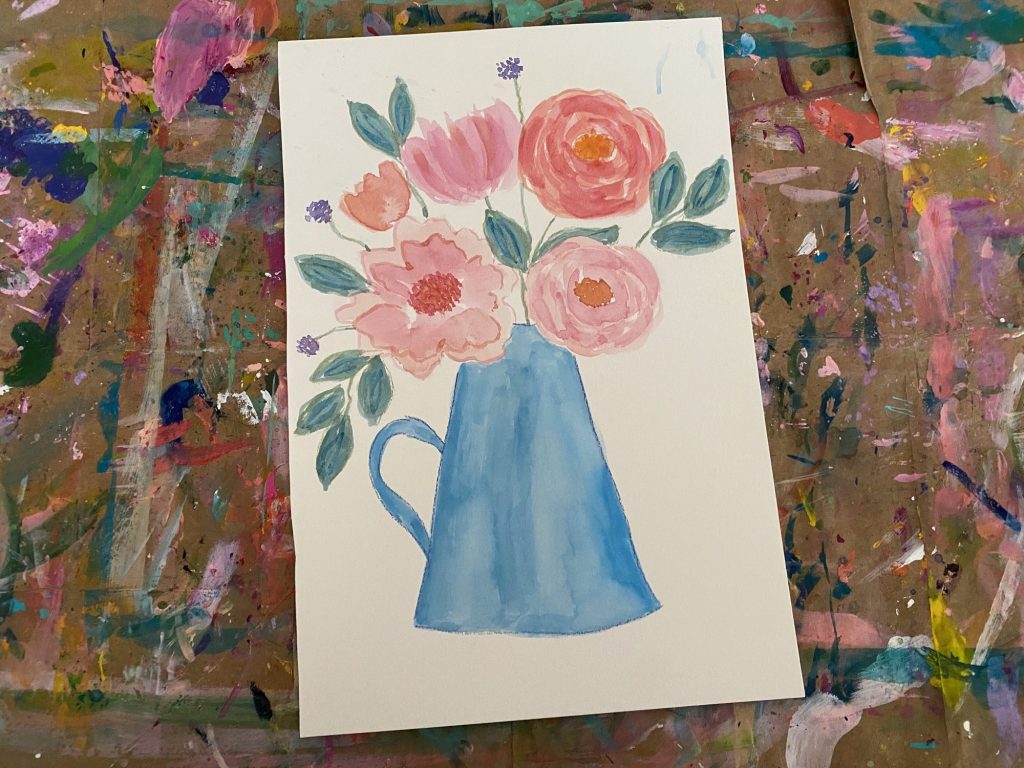 From Photo to Journal to Beautiful Painting!